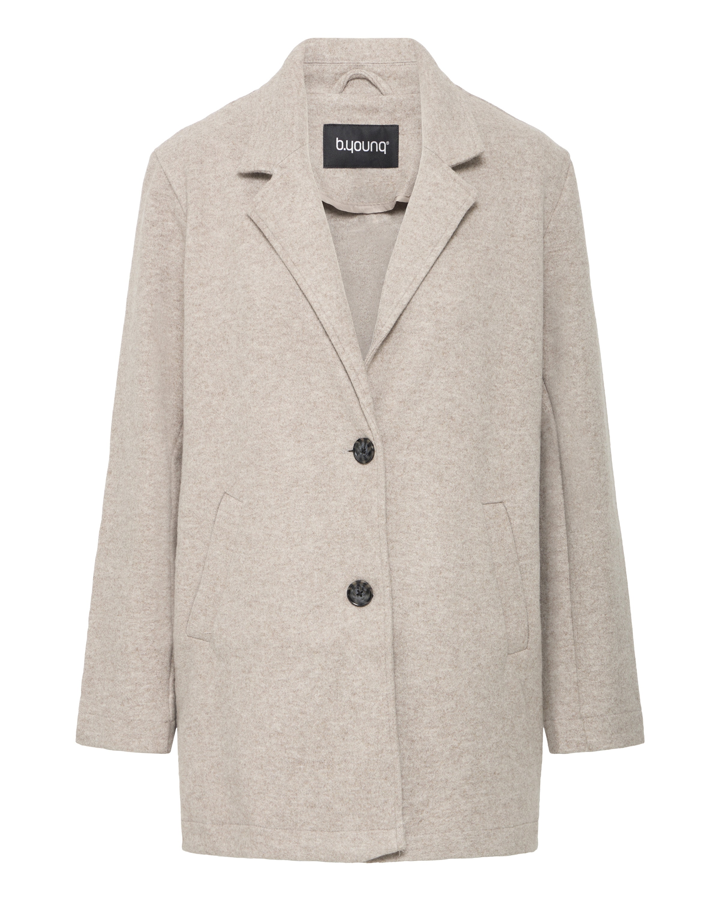 b.young Overgangsfrakke 'BYBONDY' i beige: forside