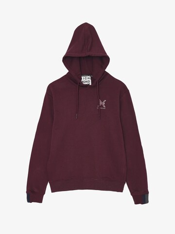 John Richmond Sweatshirt 'DOGIM' in Lila: Vorderseite