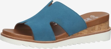 ARA Mules in Blue: front