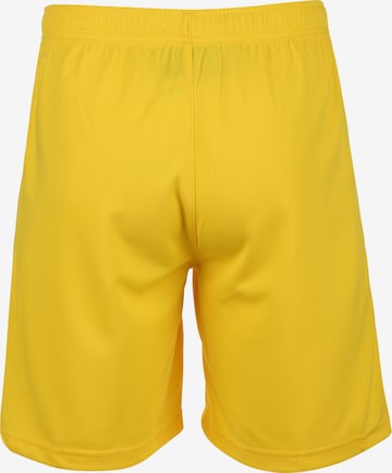 PUMA Regular Workout Pants 'TeamRise' in Yellow