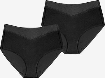 TRIUMPH Maxislip ' True Shape Sensation ' in Schwarz: Vorderseite