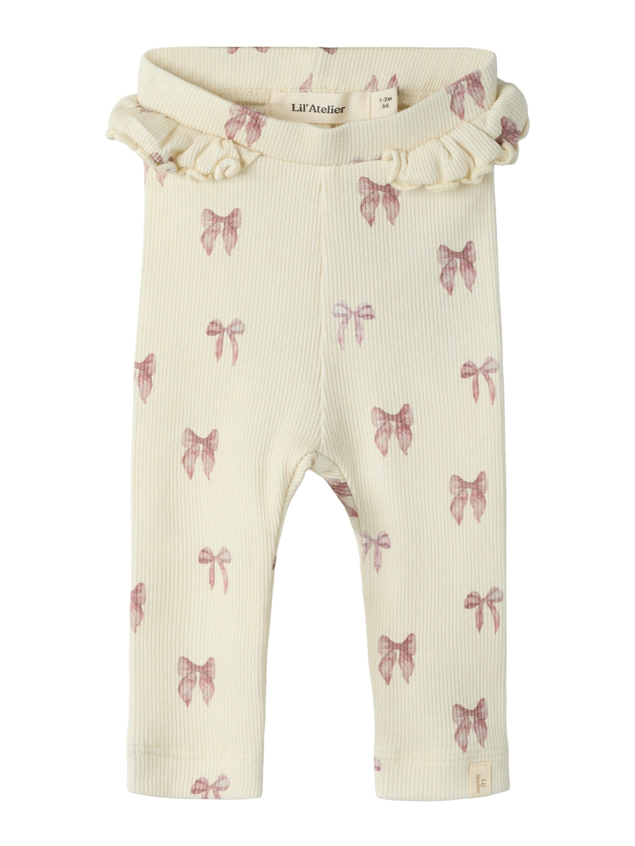 Lil'Atelier Leggings 'NBFGAVO' in Beige: Vorderseite