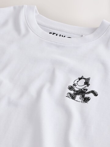 Next Футболка 'Felix The Cat' в Белый