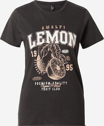 juoda ONLY Marškinėliai 'ONLLUCY': priekis