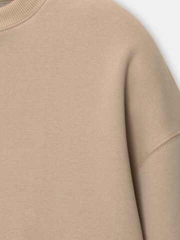 Sweat-shirt Pull&Bear en beige