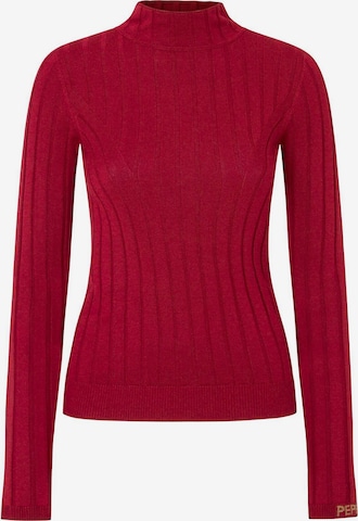 Pull-over ' IZABEL ' Pepe Jeans en rouge : devant