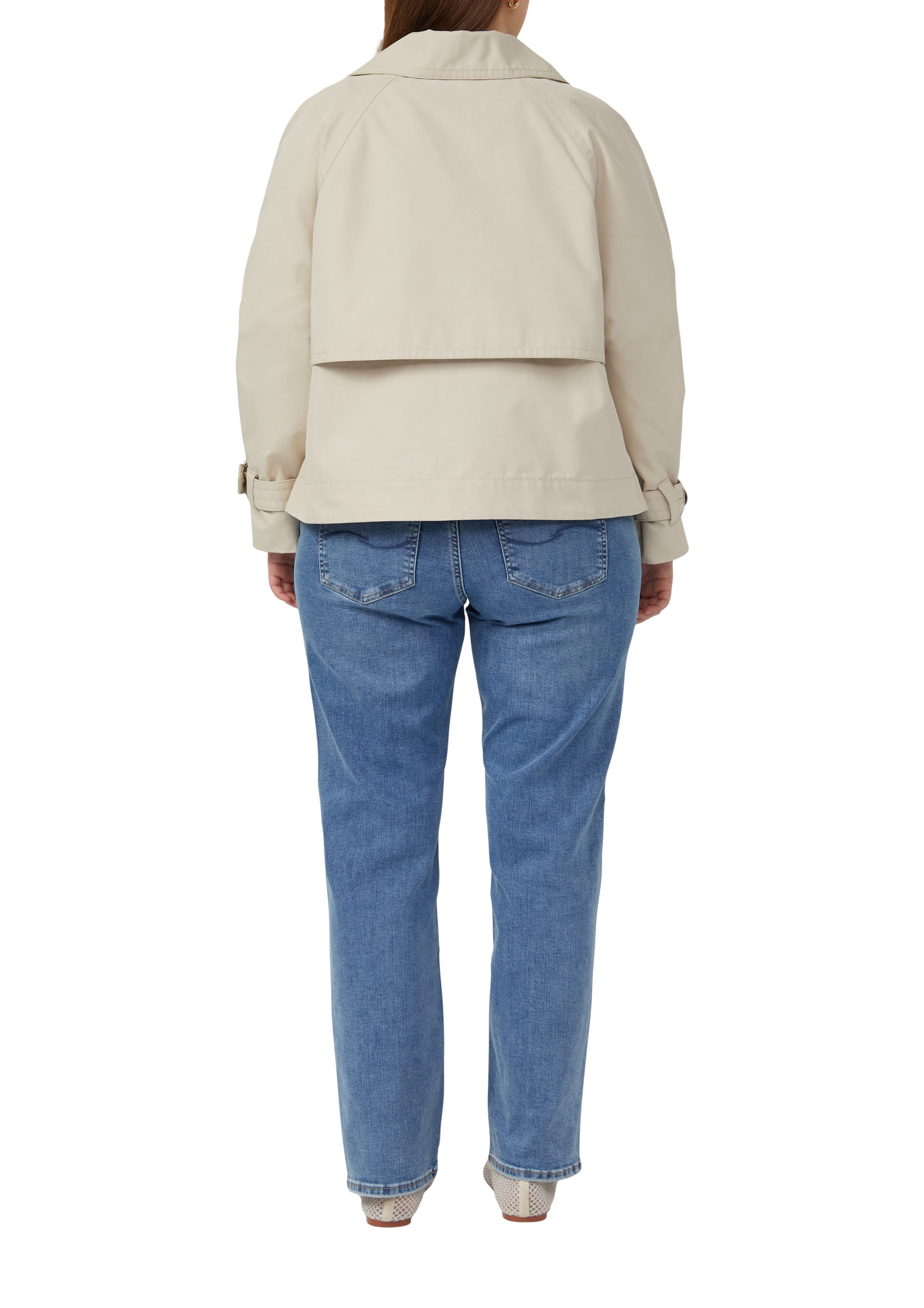 QS Between-season jacket ' ' in Beige