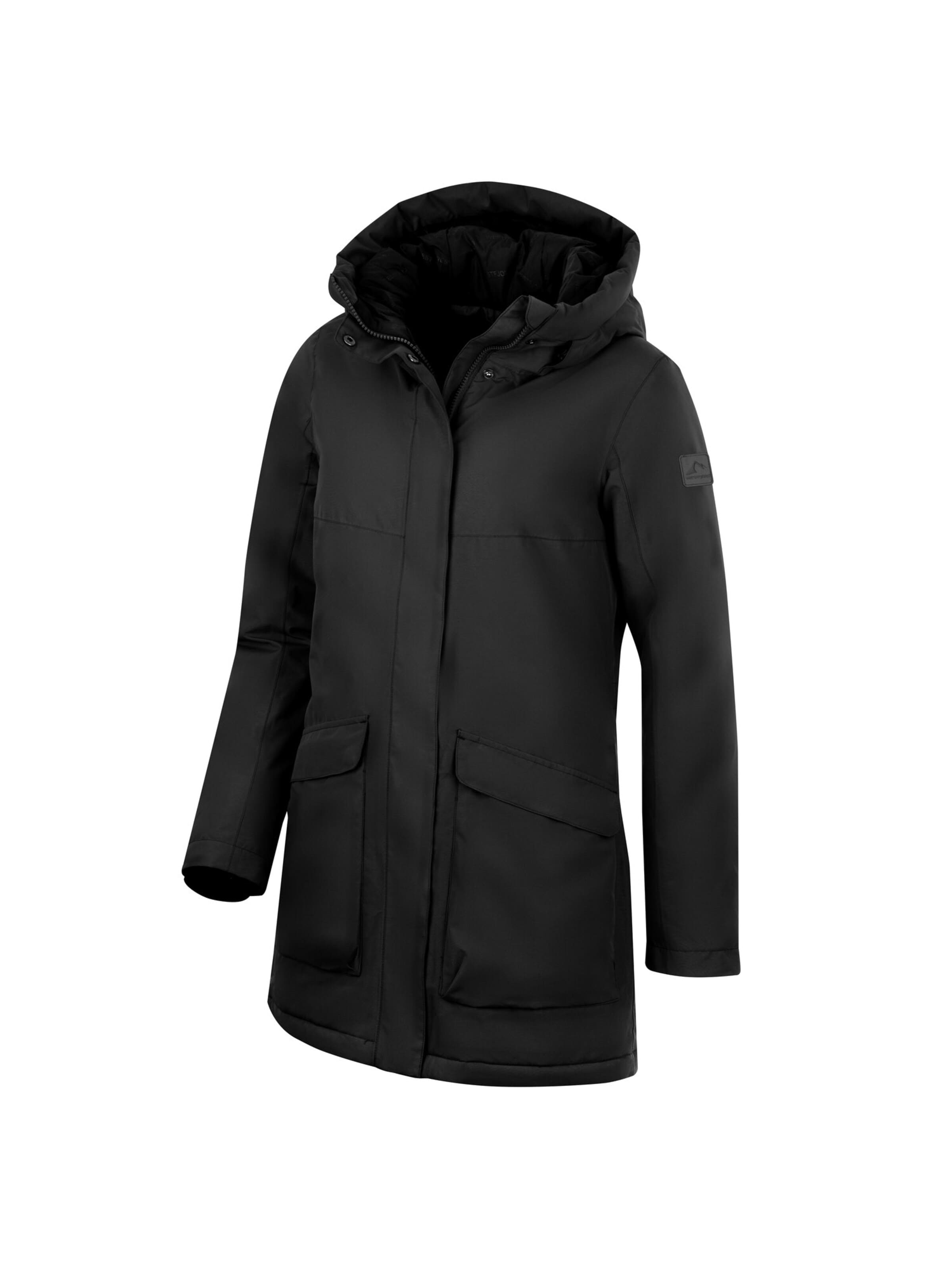 WESTFJORD Winterjacke‌‌ in Schwarz: Vorderseite