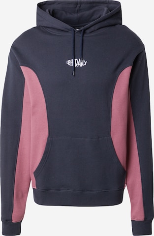 Iriedaily - Sudadera 'Faving' en azul: frente