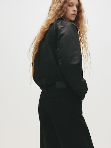 Pull&Bear Baggy Дънки в черно