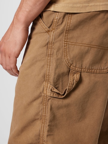 Loosefit Pantalon 'CARPENTER' BDG Urban Outfitters en beige