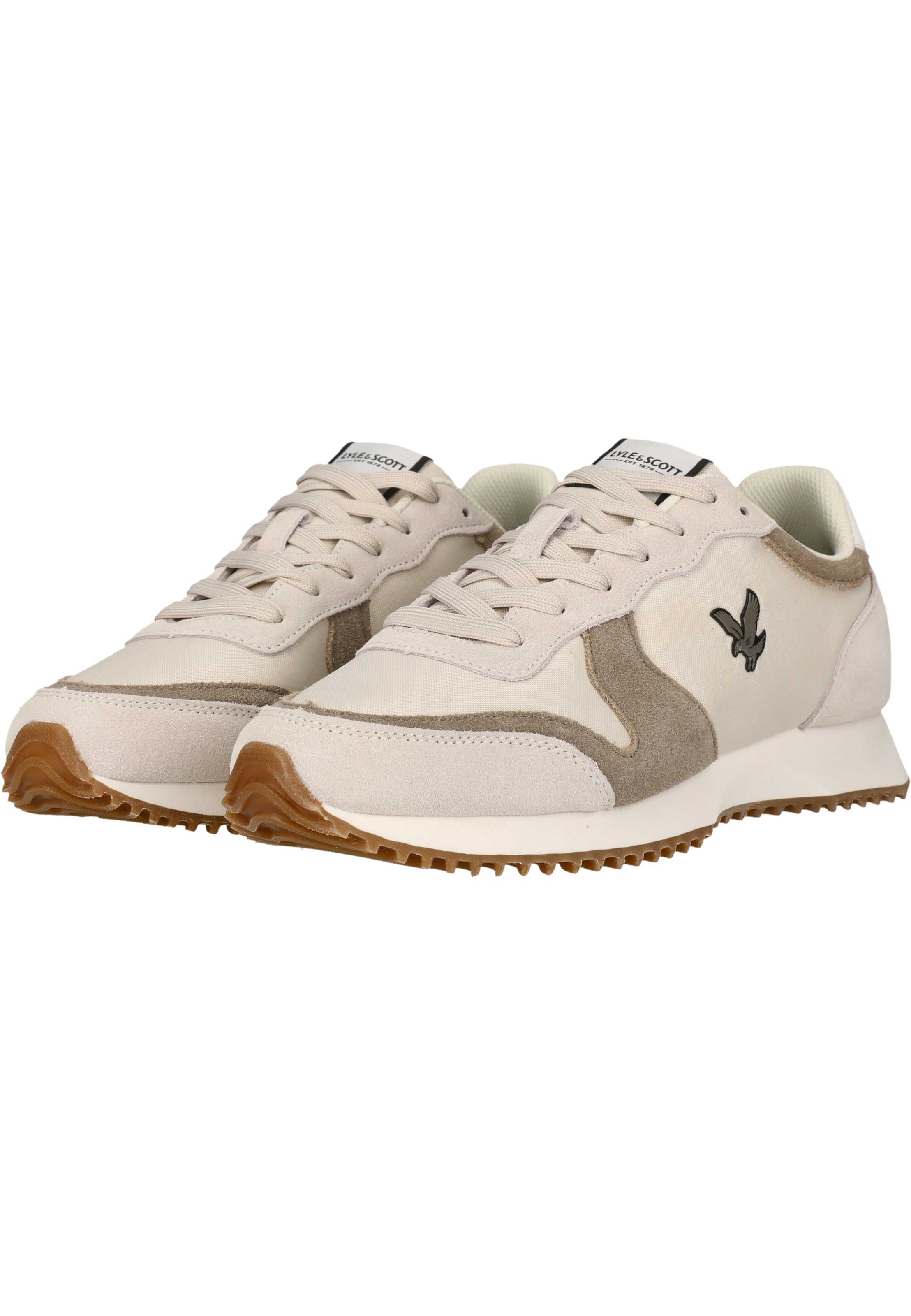 Lyle & Scott Platform trainers 'Leno' in Brown