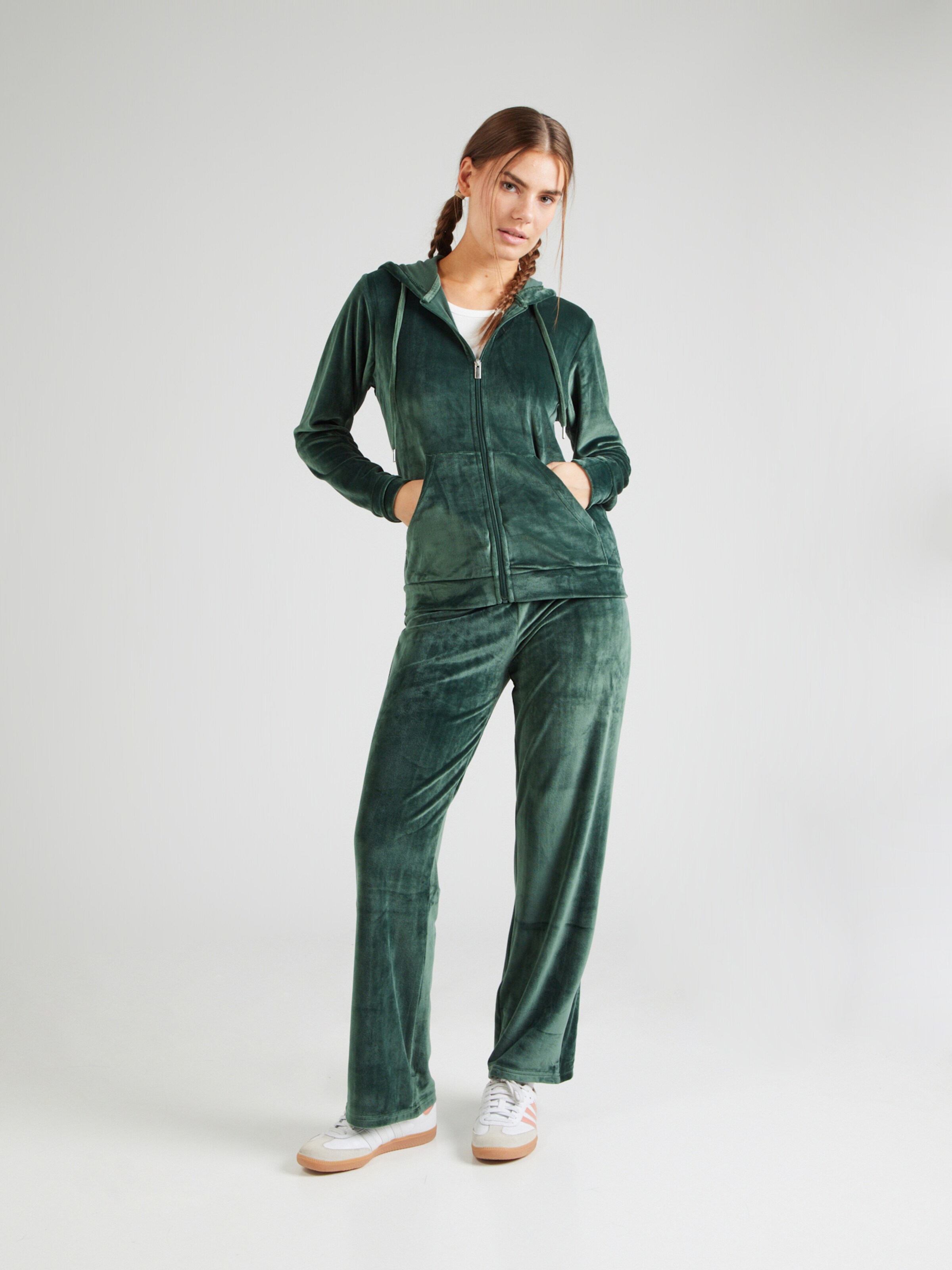 Olive green sweat suit sale