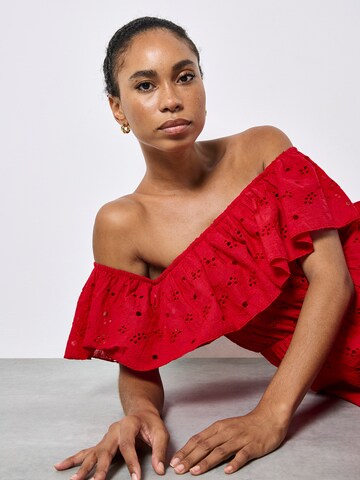 Apricot Dress ' ' in Red