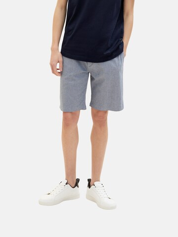 TOM TAILOR DENIM Loosefit Shorts in Blau: predná strana