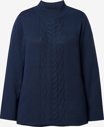 Ulla Popken Sweater in Blue: front
