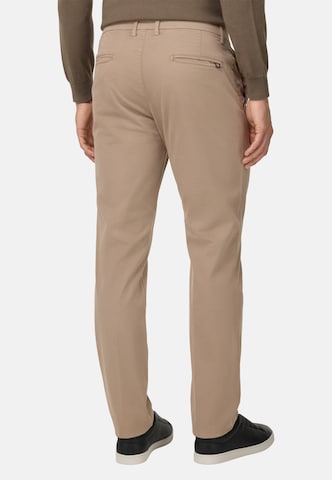 Regular Pantalon à plis Boggi Milano en gris
