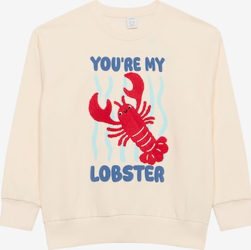 balta Lindex Megztinis be užsegimo 'LOBSTER': priekis