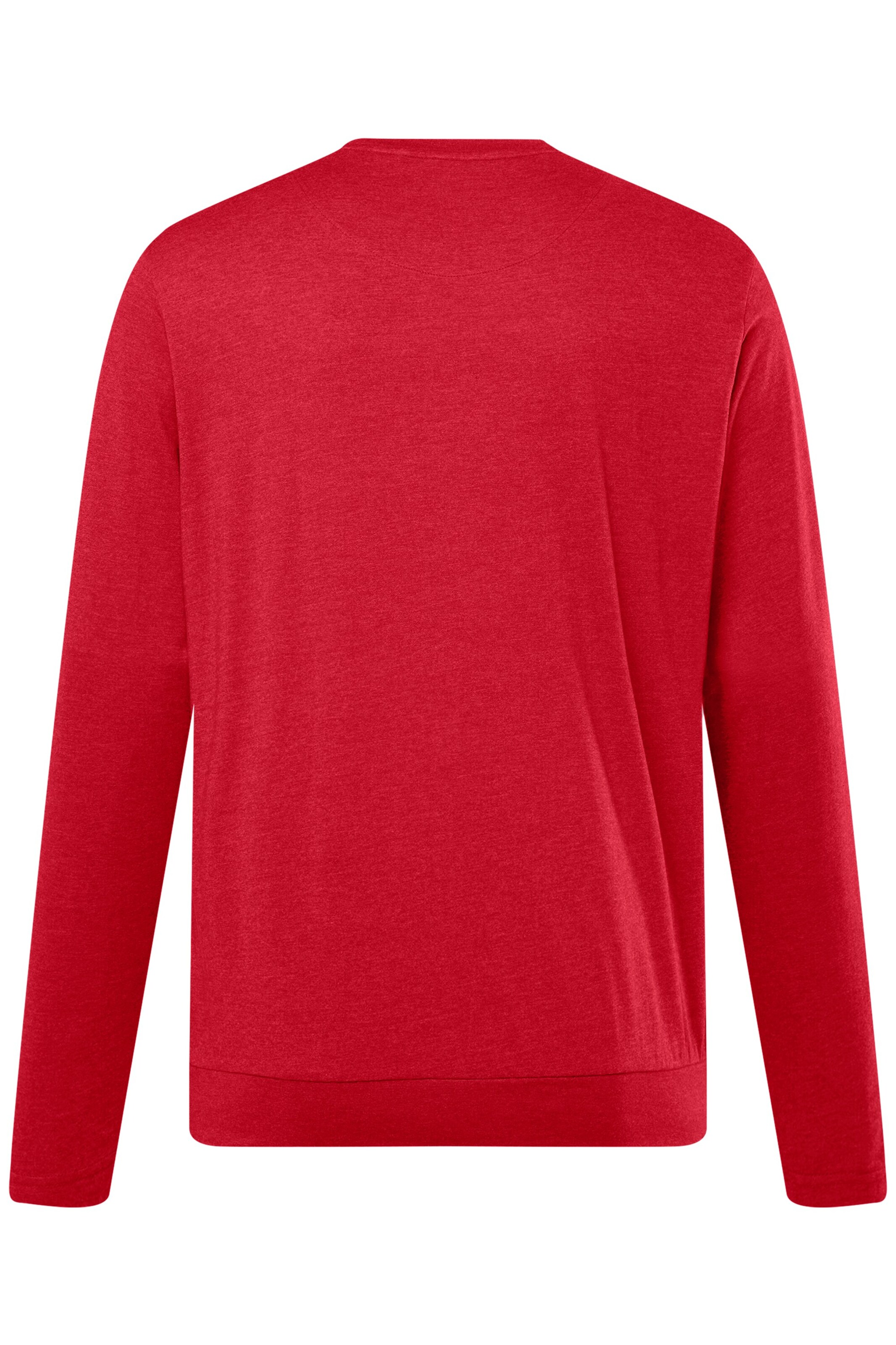 Men Plus Shirt in Rood