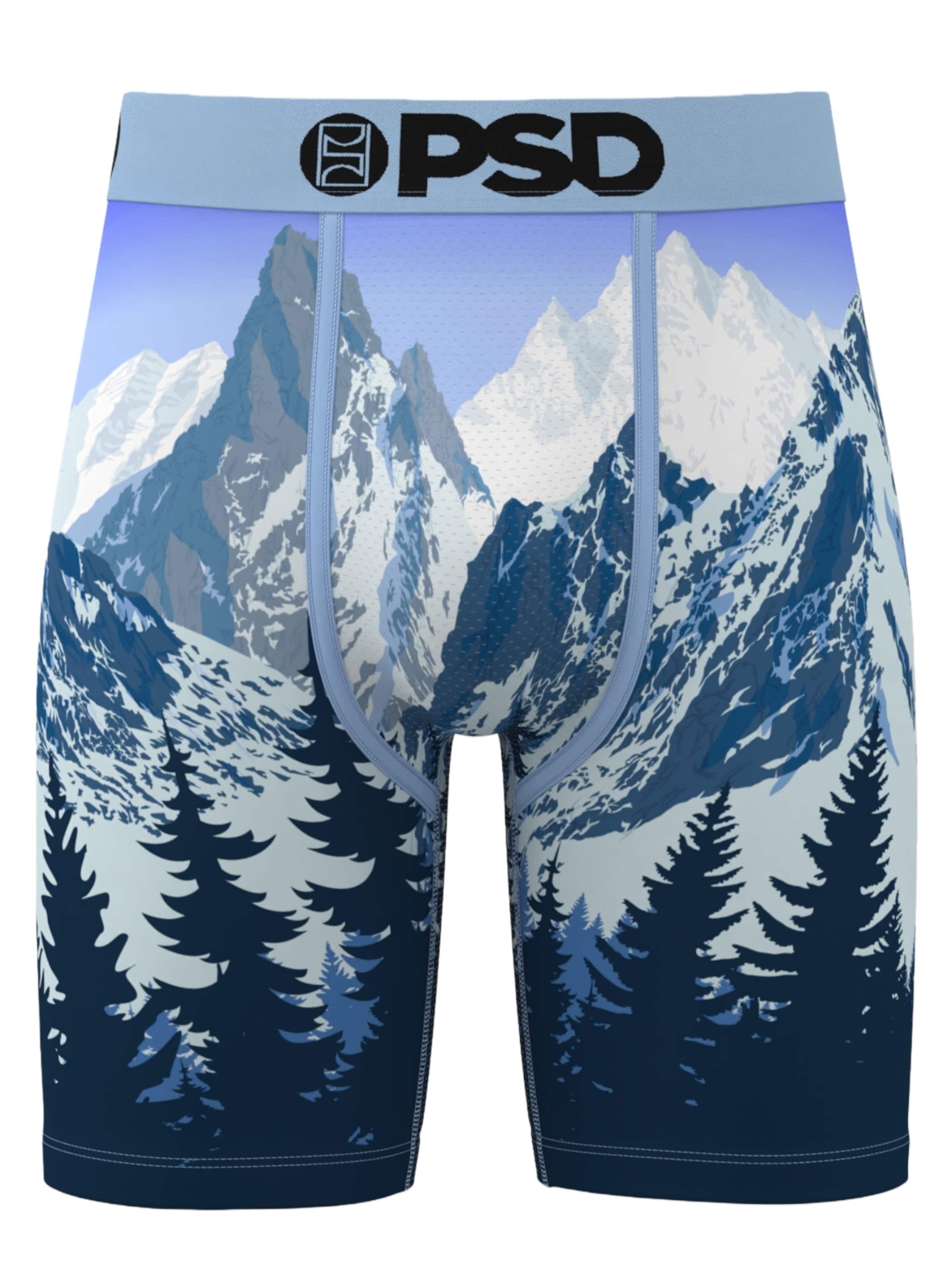 PSD Boxers 'ALPINE CHILL' en mélange de couleurs, Vue avec produit