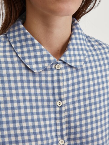 CALIDA Pyjama 'Flannel Dreams'‌‌‌ in Blau
