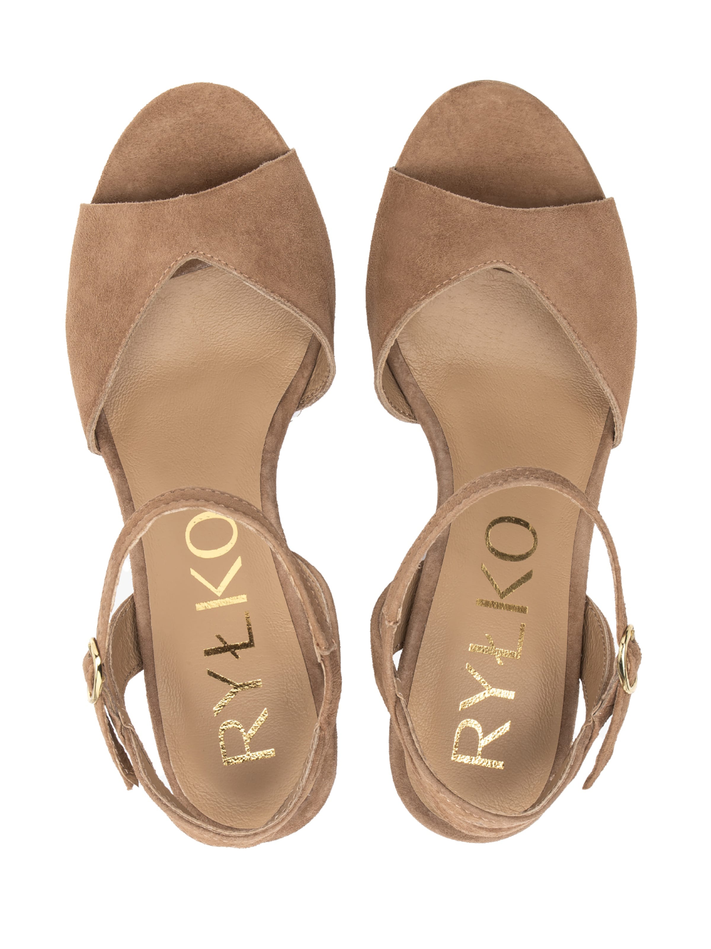 RYŁKO Σανδάλι σε καφέ