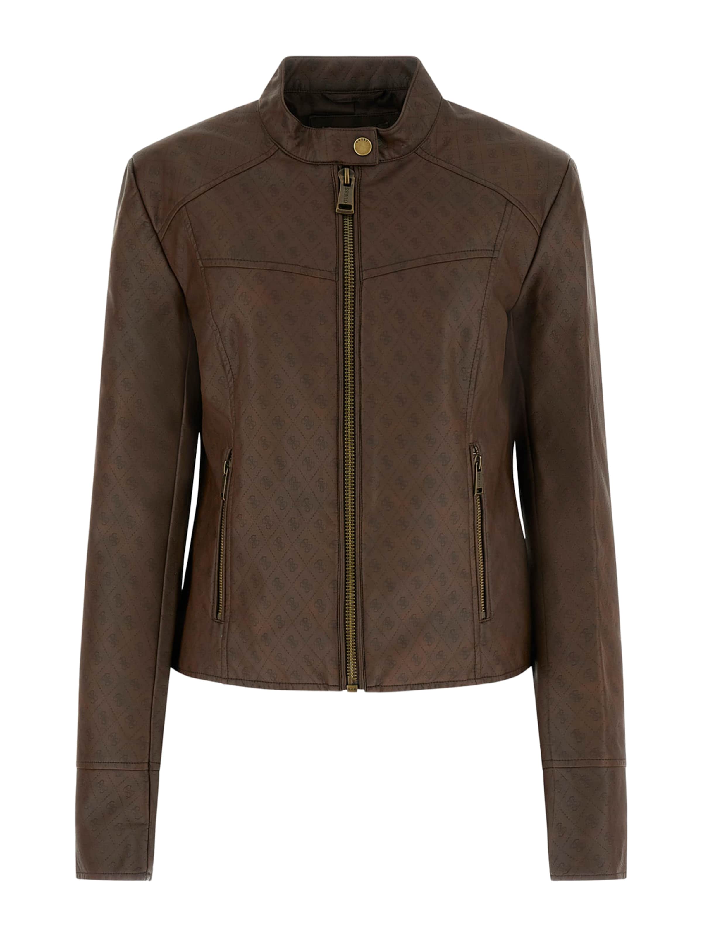 Giacca di mezza stagione 'ANITA' di GUESS in marrone: frontale