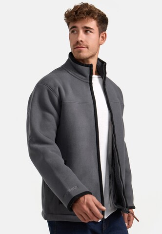 Veste en polaire 'Emilos' INDICODE JEANS en gris