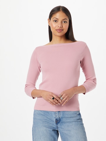 Pull-over UNITED COLORS OF BENETTON en rose : devant