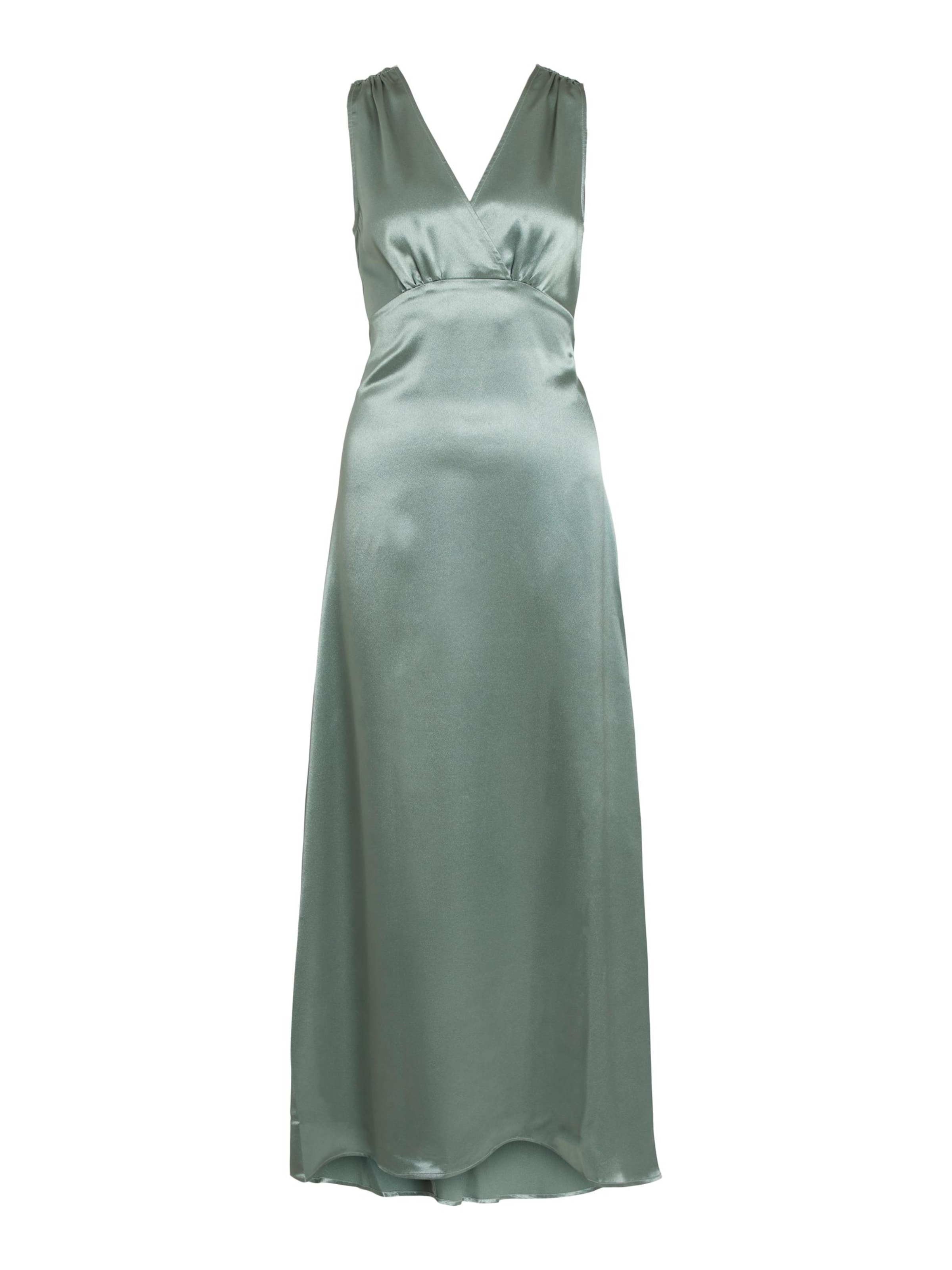 VILA Βραδινό φόρεμα 'Sittas' σε πράσινο: μπροστά