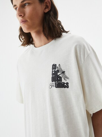 Pull&Bear T-Shirt in Weiß