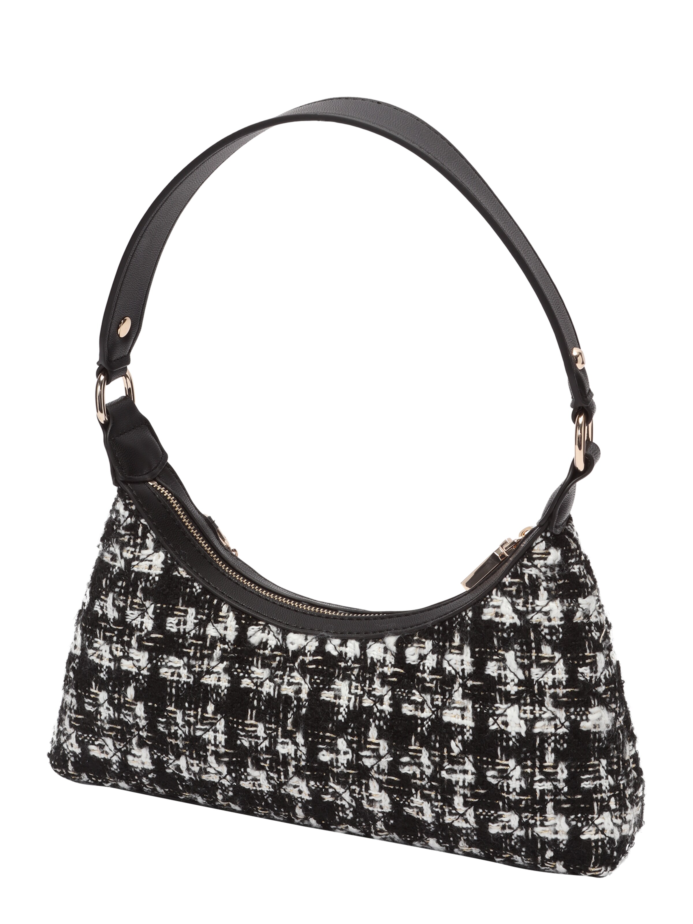 Sac bandoulière 'EVERLEE TOP ZIP SHOULDER BAG' GUESS en noir