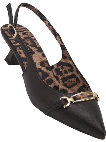 Limoya Slingpumps 'Dima' in Zwart: voorkant