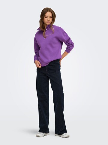 ONLY Sweatshirt 'ONLCoralie' i lilla