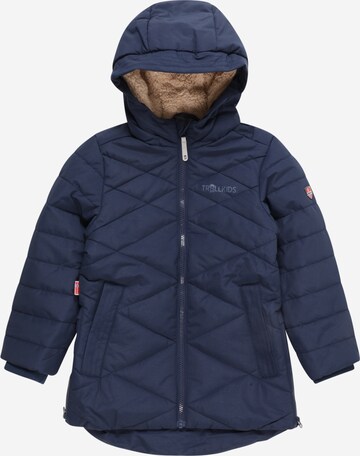 TROLLKIDS Outdoor jacket in Blue: front