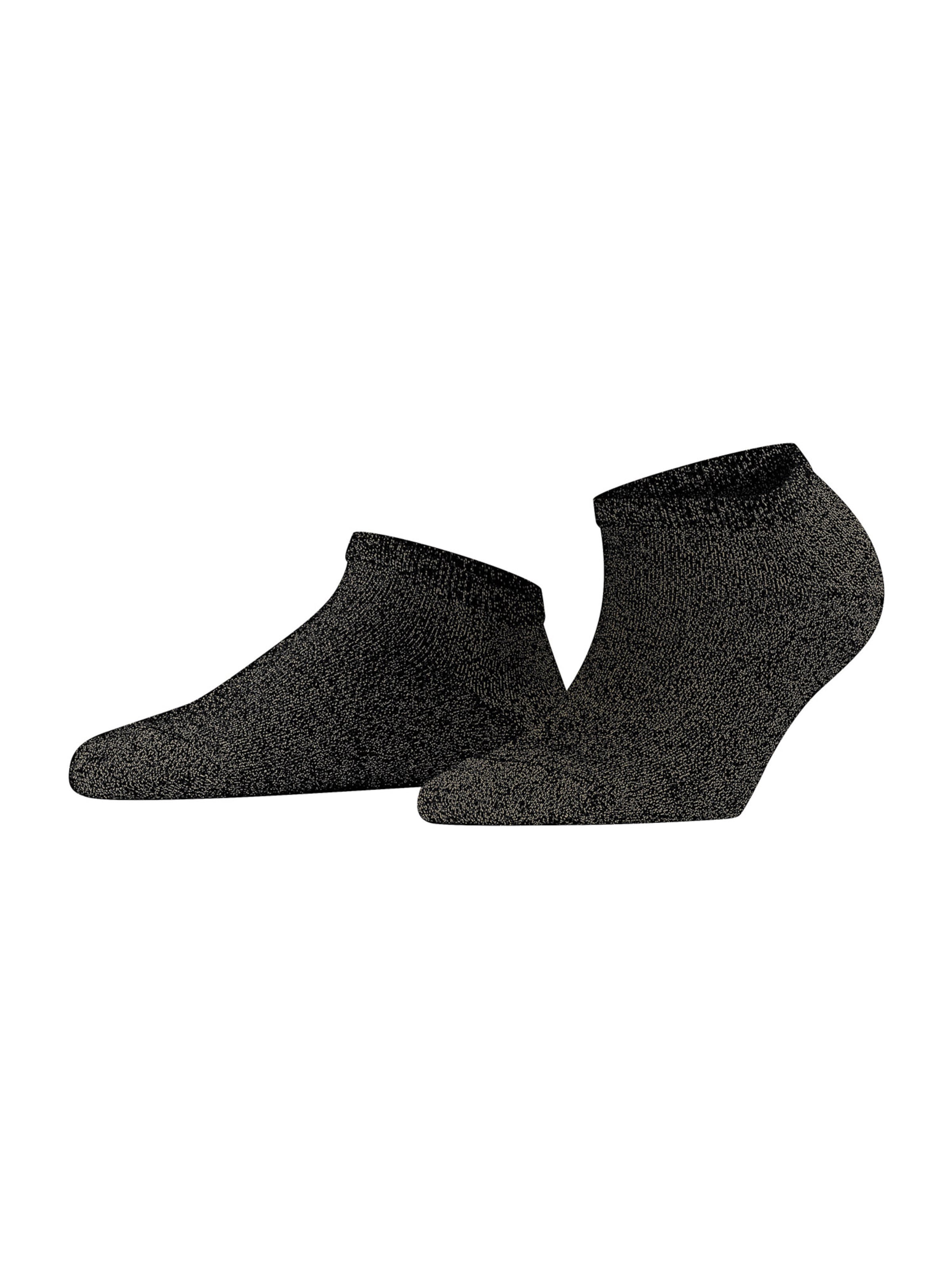 FALKE Socken 'Shiny' in Schwarz: Vorderseite