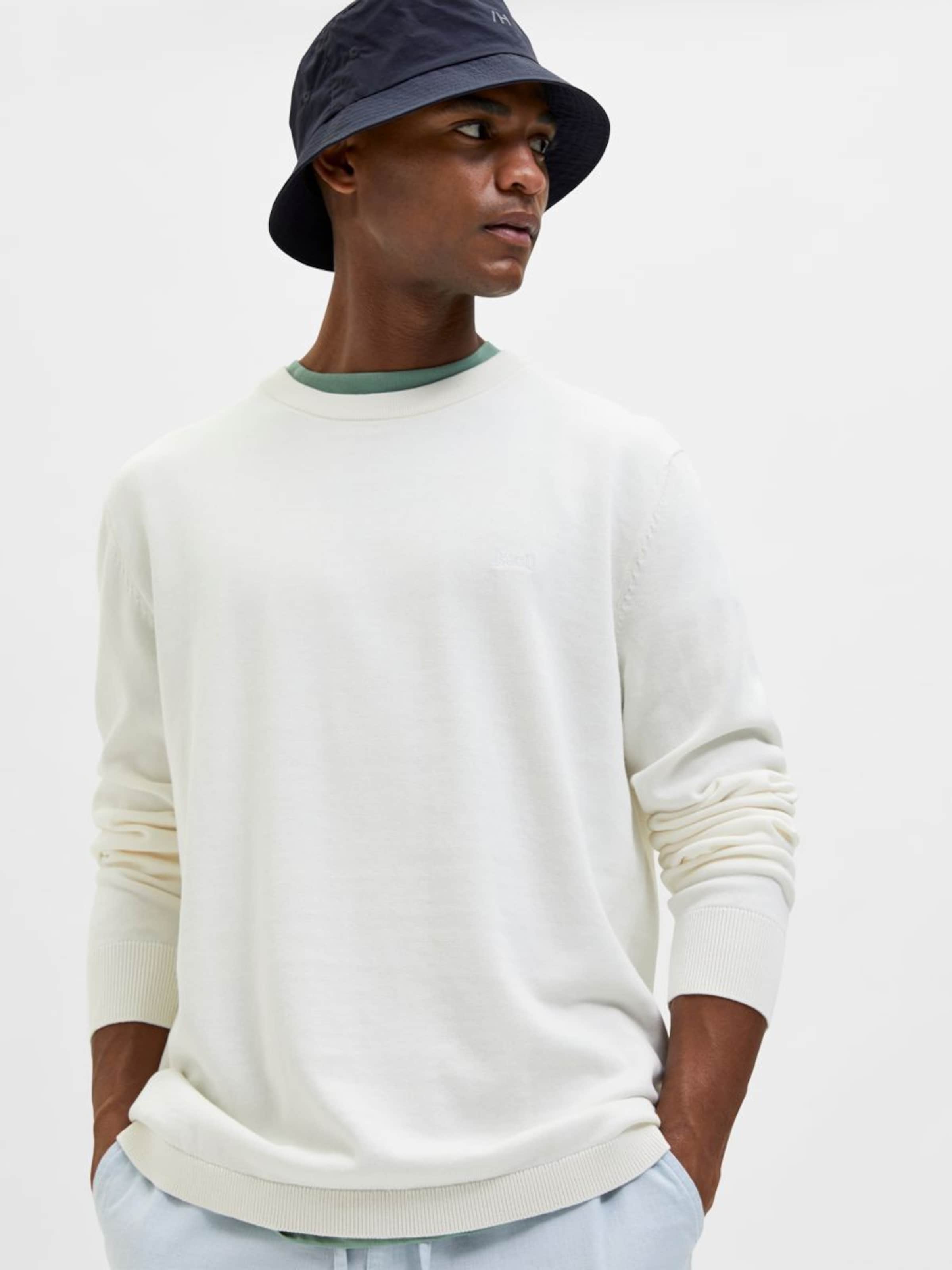Männer SELECTED HOMME Bekleidung SELECTED HOMME Pullover in Ecru - DQ69518 Männer SELECTED HOMME Bekleidung SELECTED HOMME Pullover in Ecru - DQ69518