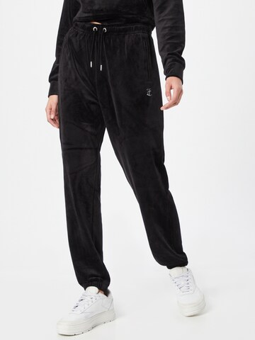 Juicy Couture Tapered Hose in Schwarz: Vorderseite