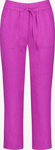 Pantalon GERRY WEBER en violet : devant