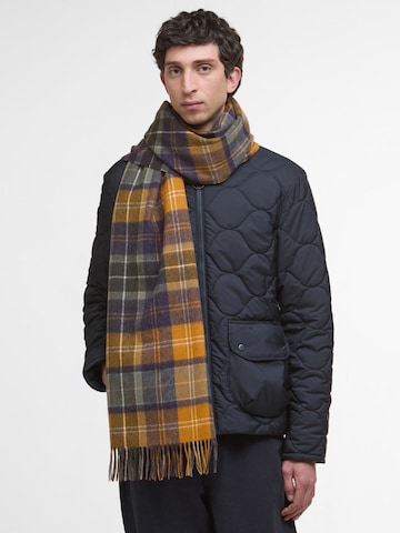 Écharpe Barbour en jaune : devant
