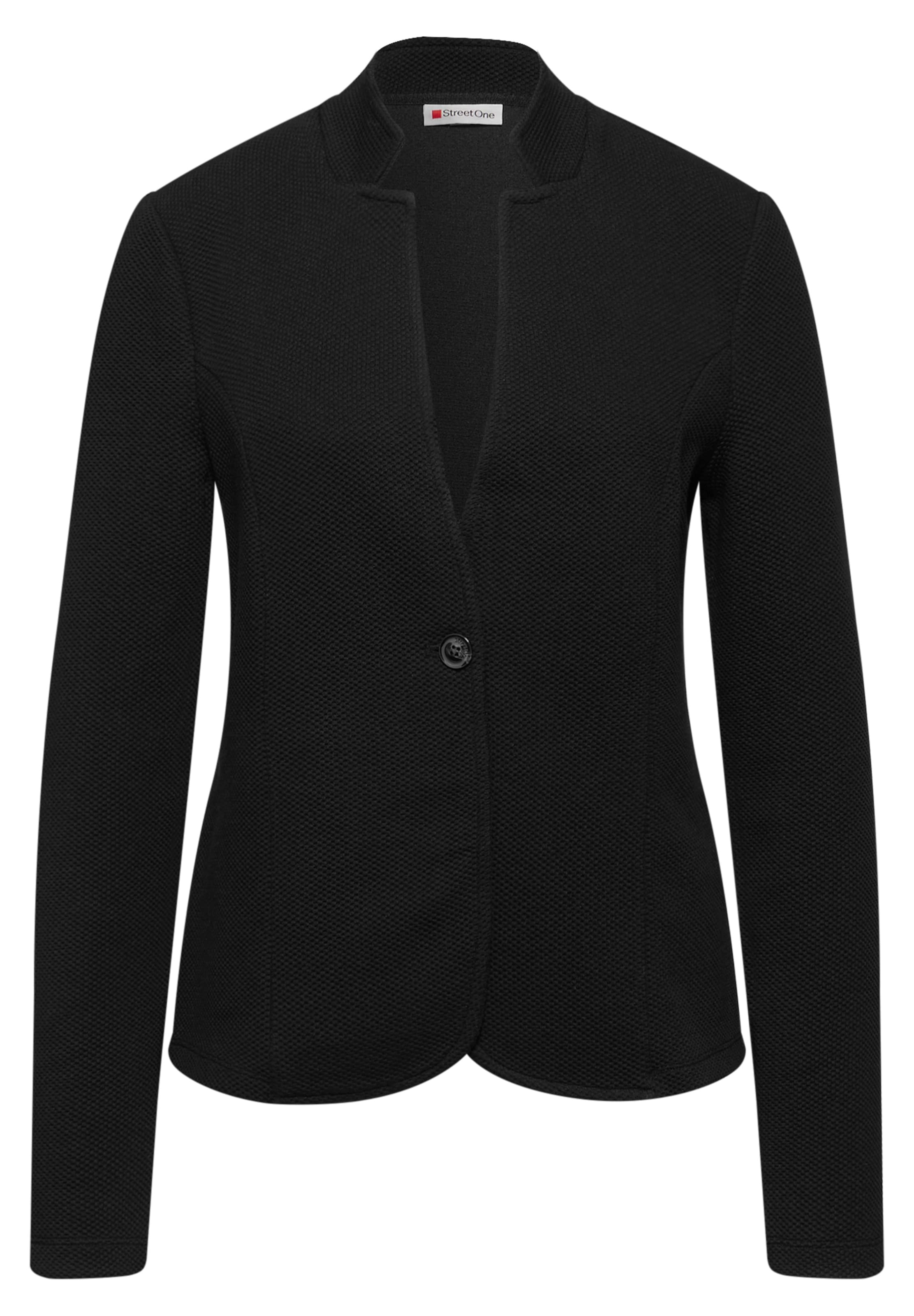 STREET ONE Blazer in Black: front