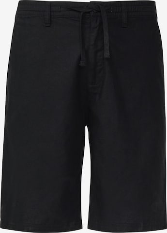 Regular Pantalon ' DETROIT ' s.Oliver en noir : devant