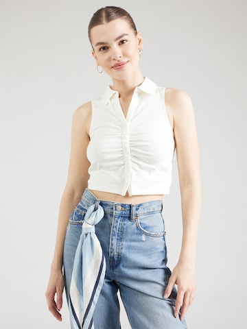 ABOUT YOU Top 'Nancy' in White: front