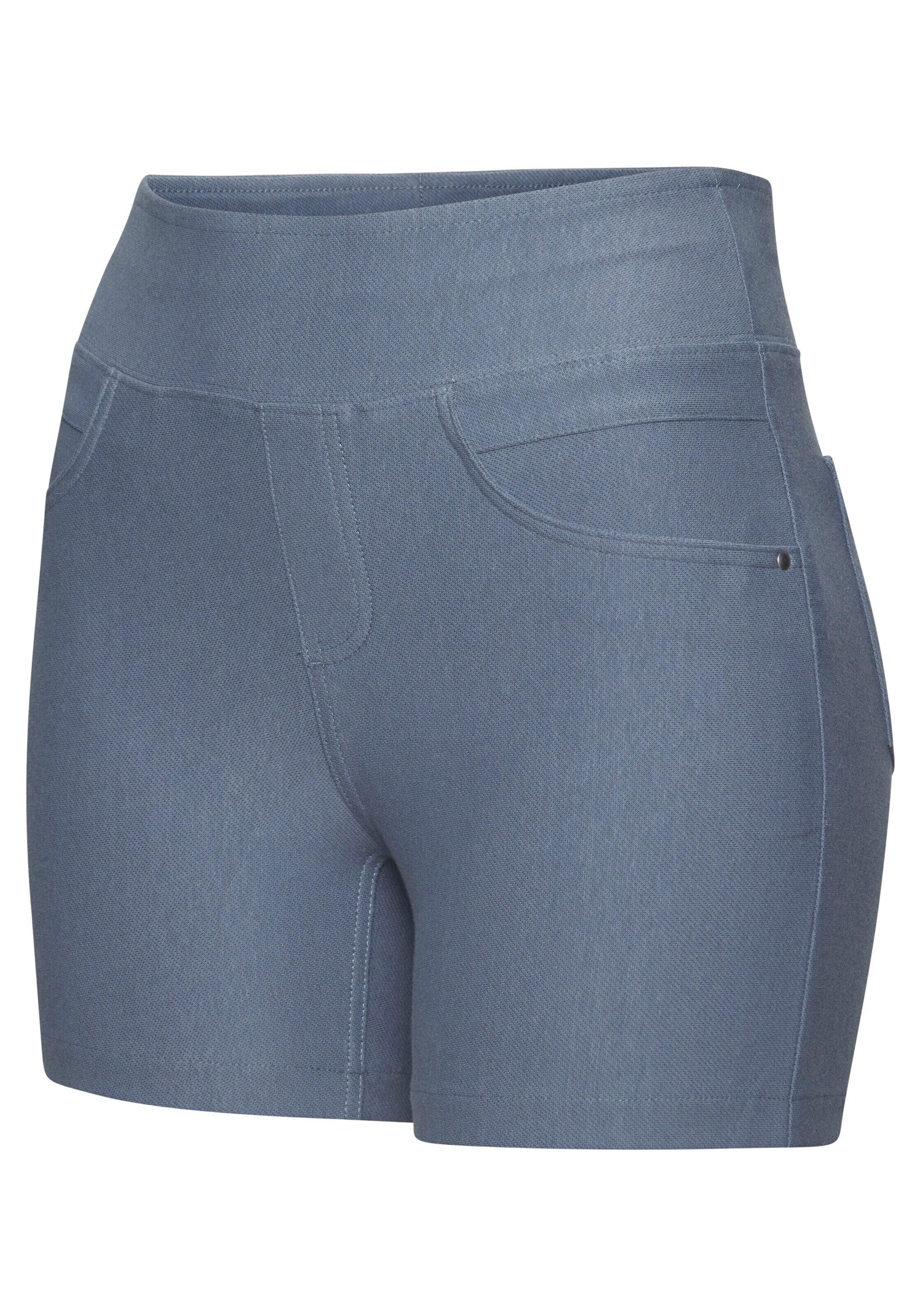 H.I.S Skinny Shorts in Blau
