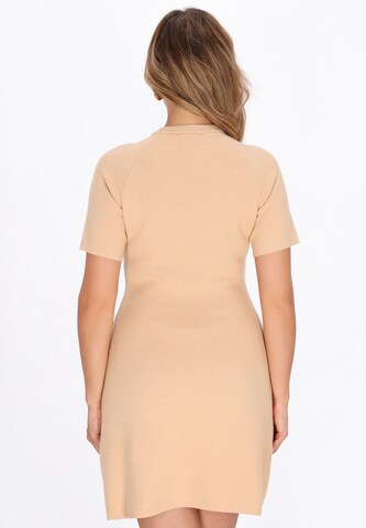 faina Dress in Beige