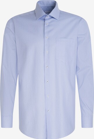 SEIDENSTICKER Regular fit Button Up Shirt in Blue: front