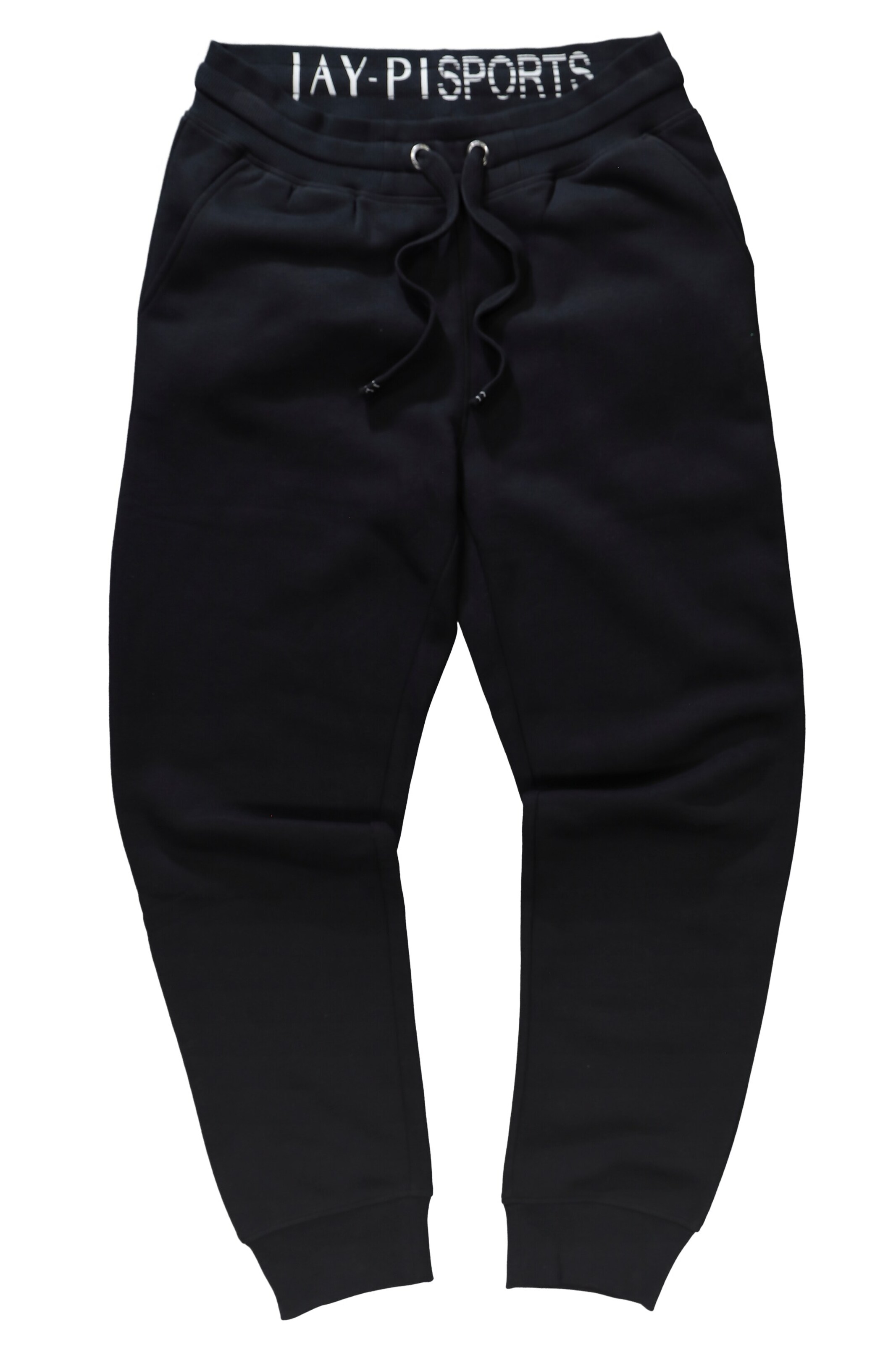 JAY-PI Tapered Broek in Zwart
