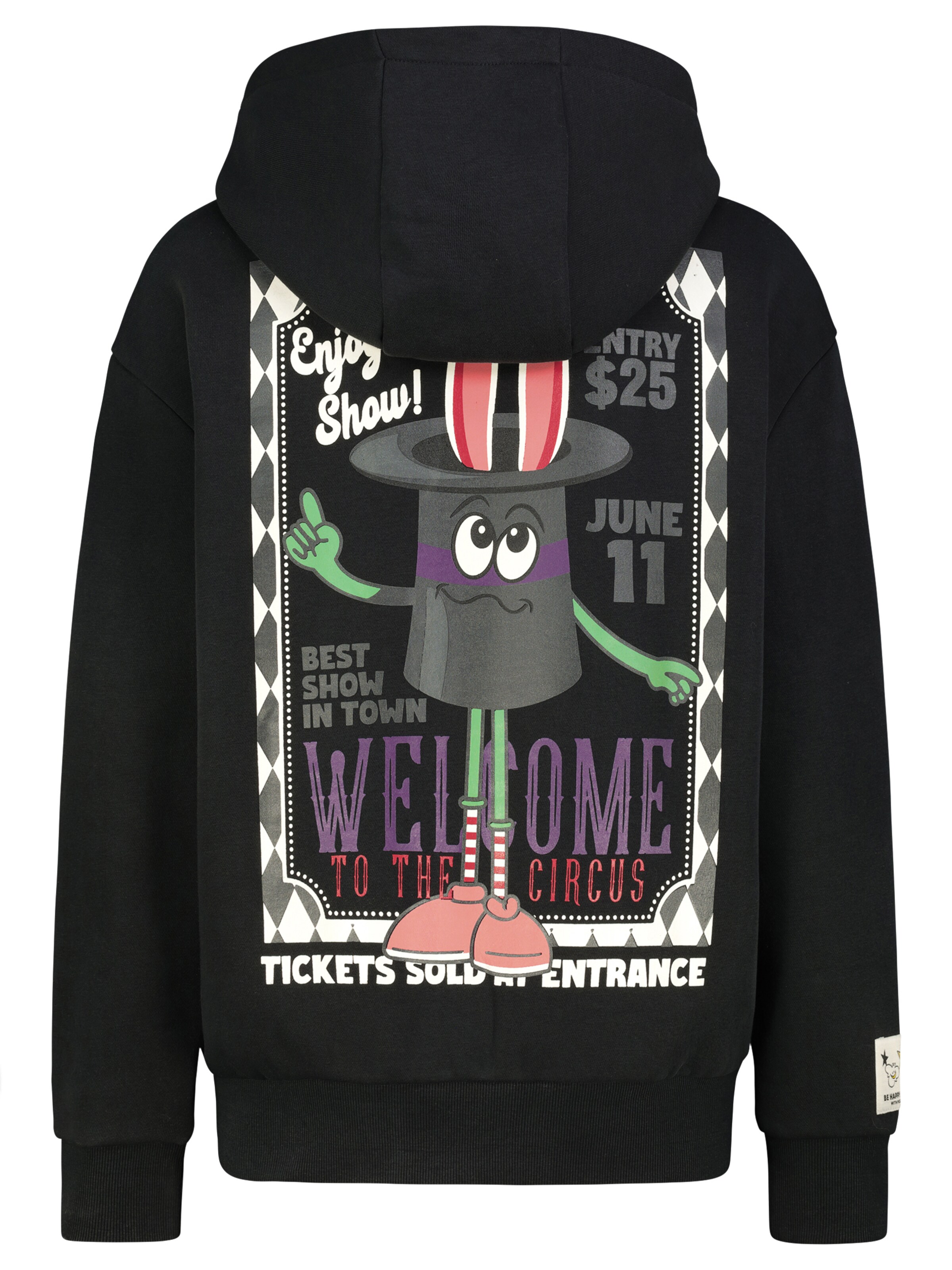 Sublevel Sweatshirt in Schwarz