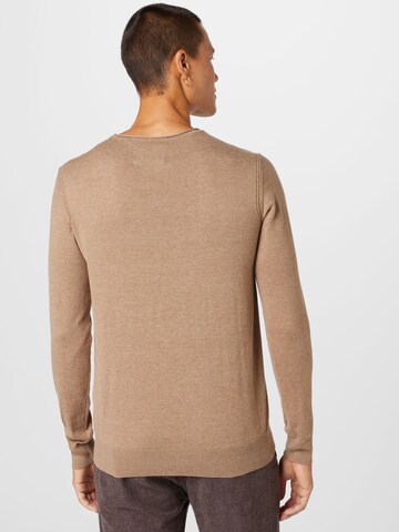 INDICODE JEANS Sweter w kolorze beżowy