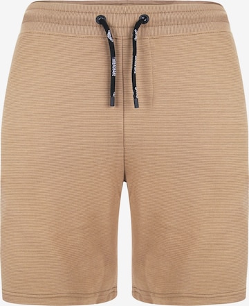 Threadbare Regular Broek 'Ottoman' in Bruin: voorkant